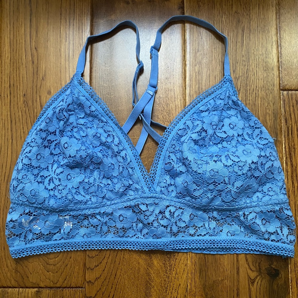 Blue Lace Bralette